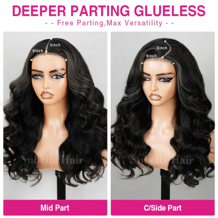 Upgrade Put On And Go 8×5/13x4 Glueless Lace Wig Pre-cut Lace Body Wave HD Lace Closure Wig Beginnger Friendly - Image 5