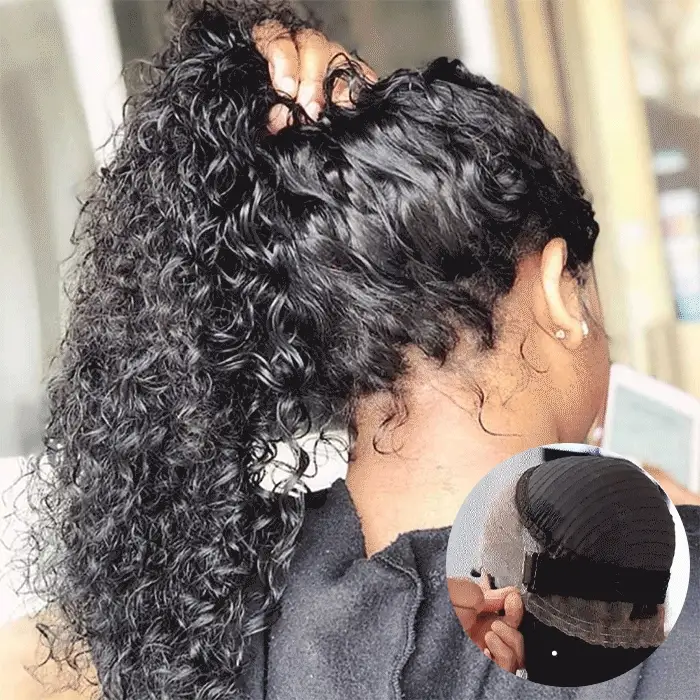Put On & Go Upgraded Hidden Strap Snug Fit 360 Lace Frontal Wig Glueless Human Hair Wigs Special Offer - Image 3