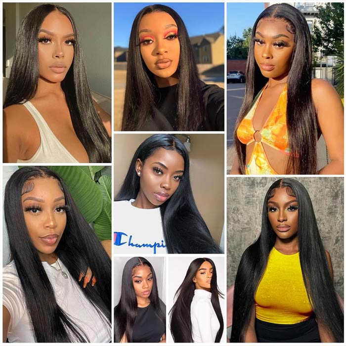 Straight Virgin Human Hair 3 Bundles 100% Unprocessed Virgin Human Hair Extension - Image 6